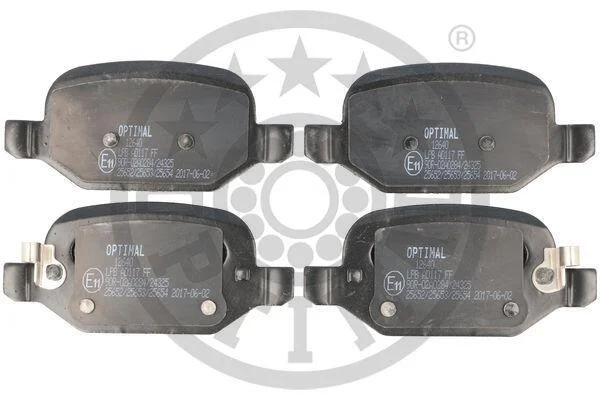 Гальмівні колодки дискові Optimal BP-12640 (фото 1)