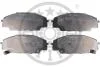Тормозные колодки передние дисковые Optimal BP-12641 (фото 1)