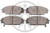 Тормозные колодки передние дисковые Optimal BP-12641 (фото 2)