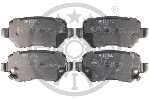 Тормозные колодки дисковые Optimal BP-12642 (фото 1)
