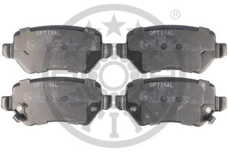 Тормозные колодки дисковые Optimal BP-12642