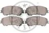 Гальмівні колодки передні дискові Optimal BP-12644 (фото 2)