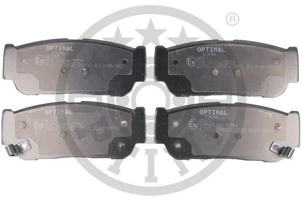 Тормозные колодки дисковые Optimal BP-12646 (фото 1)