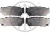 Тормозные колодки дисковые Optimal BP-12646 (фото 1)