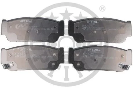 Тормозные колодки дисковые Optimal BP-12646