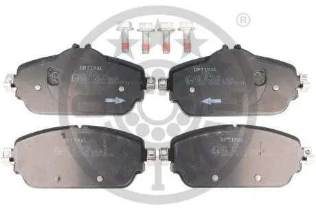 Тормозные колодки передние дисковые Optimal BP-12652