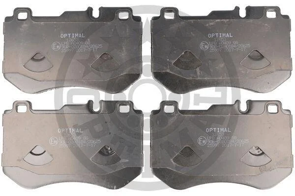 Гальмівні колодки передні дискові Optimal BP-12653 (фото 1)