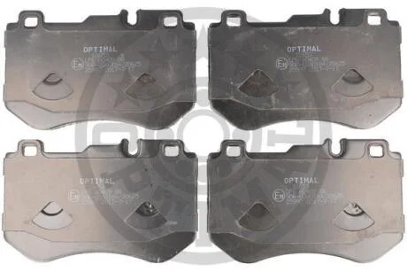 Гальмівні колодки передні дискові Optimal BP-12653
