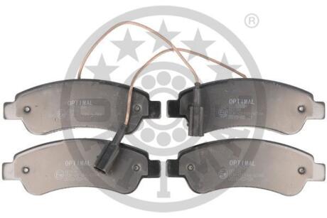 Гальмівні колодки дискові Optimal BP-12654