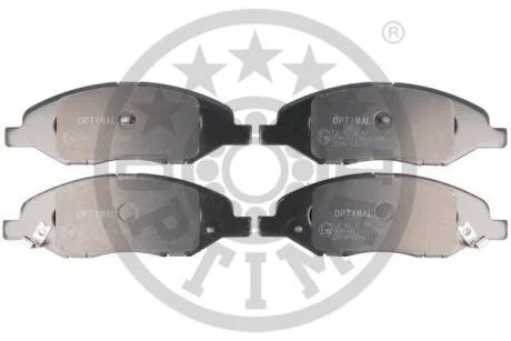Тормозные колодки передние дисковые Optimal BP-12658