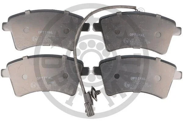 Тормозные колодки передние дисковые Optimal BP-12662 (фото 1)