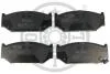 Тормозные колодки передние дисковые Optimal BP-12663 (фото 1)