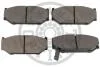 Тормозные колодки передние дисковые Optimal BP-12663 (фото 2)