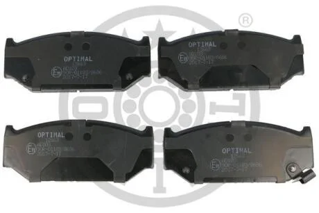 Гальмівні колодки передні дискові Optimal BP-12663