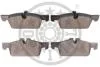Тормозные колодки передние дисковые Optimal BP-12666 (фото 2)