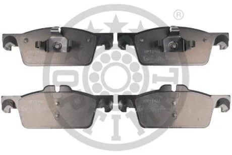 Тормозные колодки передние дисковые Optimal BP-12666