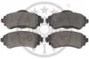 Тормозные колодки передние дисковые Optimal BP-12667 (фото 2)