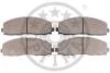 Тормозные колодки передние дисковые Optimal BP-12671 (фото 2)
