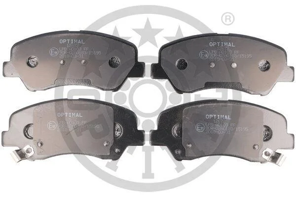 Тормозные колодки передние дисковые Optimal BP-12672 (фото 1)