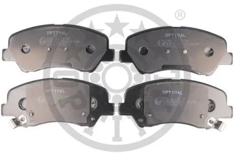 Тормозные колодки передние дисковые Optimal BP-12672