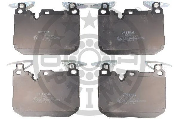 Тормозные колодки передние дисковые Optimal BP-12673 (фото 1)