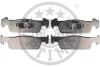 Тормозные колодки передние дисковые Optimal BP-12676 (фото 1)
