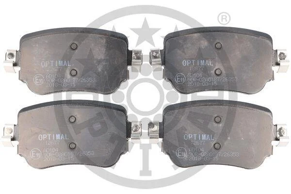 Тормозные колодки дисковые Optimal BP-12677 (фото 1)