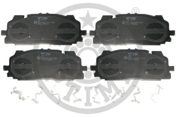 Тормозные колодки передние дисковые Optimal BP-12678 (фото 1)
