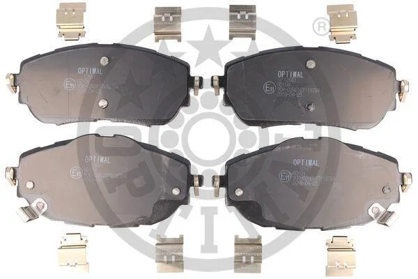 Тормозные колодки передние дисковые Optimal BP-12681 (фото 1)