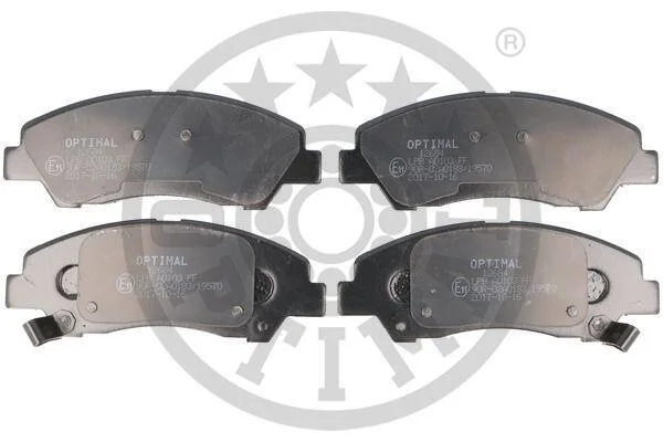 Гальмівні колодки передні дискові Optimal BP-12684 (фото 1)