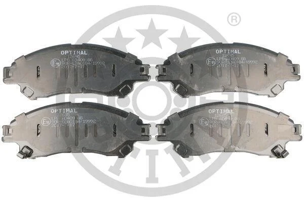 Гальмівні колодки передні дискові Optimal BP-12685 (фото 1)