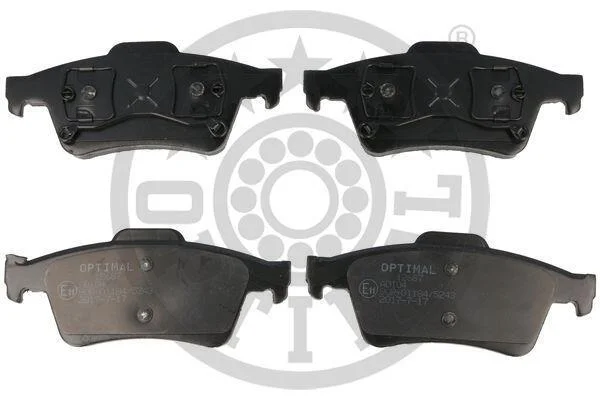 Гальмівні колодки дискові Optimal BP-12687 (фото 1)
