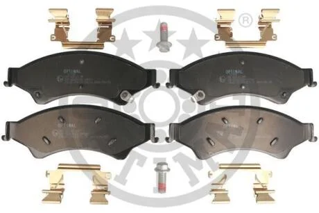 Гальмівні колодки передні дискові Optimal BP-12700
