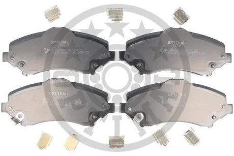 Гальмівні колодки дискові Optimal BP-12704