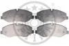 Тормозные колодки передние дисковые Optimal BP-12714 (фото 1)