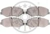 Тормозные колодки передние дисковые Optimal BP-12714 (фото 2)