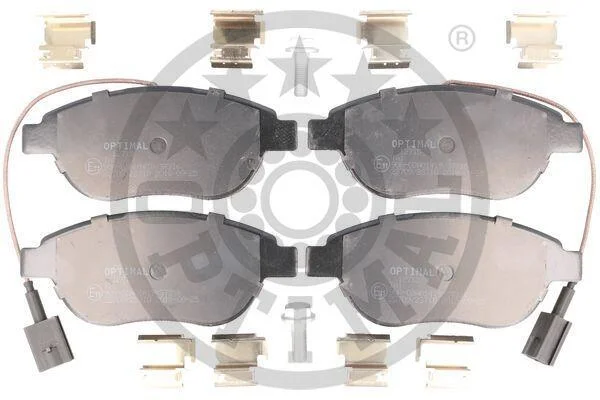 Тормозные колодки передние дисковые Optimal BP-12715 (фото 1)