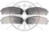 Тормозные колодки передние дисковые Optimal BP-12721 (фото 1)