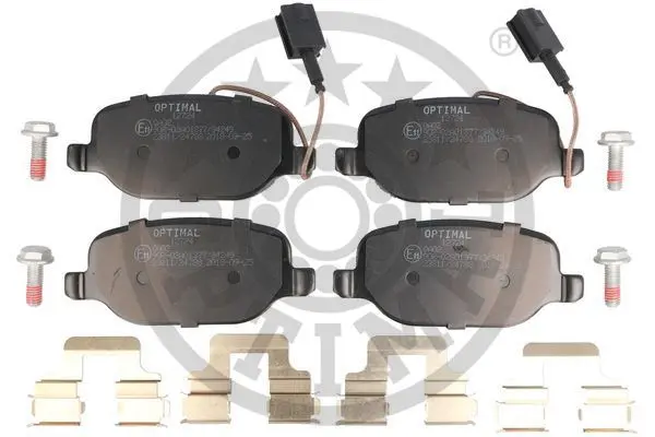 Гальмівні колодки дискові Optimal BP-12724 (фото 1)