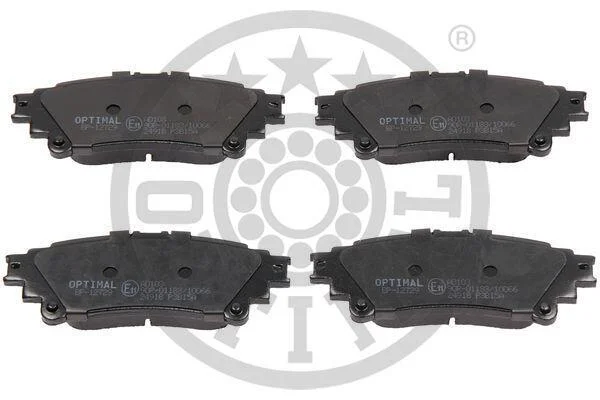 Гальмівні колодки дискові Optimal BP-12729 (фото 1)