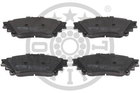 Гальмівні колодки дискові Optimal BP-12729