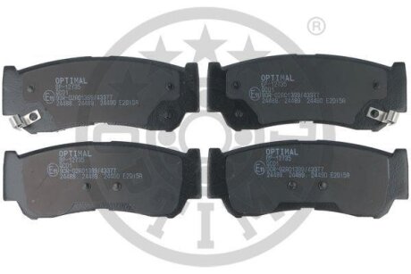 Гальмівні колодки дискові Optimal BP-12735