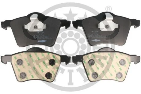 Гальмівні колодки дискові Optimal BP-12742