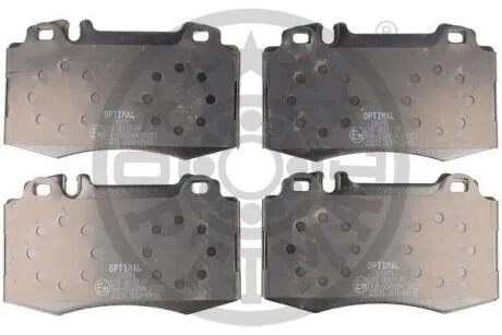 Тормозные колодки передние дисковые Optimal BP-12743