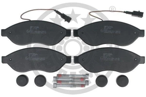 Тормозные колодки передние дисковые Optimal BP-12750 (фото 1)