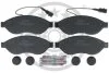 Тормозные колодки передние дисковые Optimal BP-12750 (фото 1)