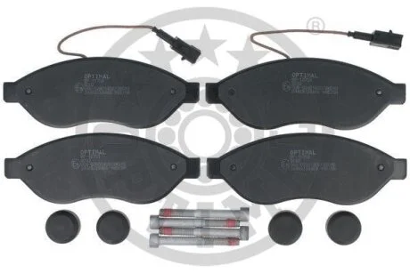 Тормозные колодки передние дисковые Optimal BP-12750