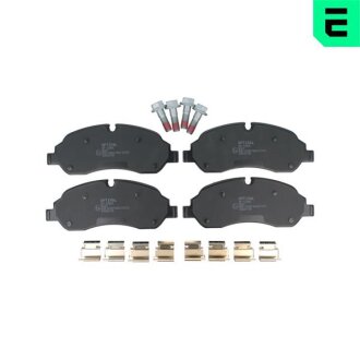 Тормозные колодки передние дисковые Optimal BP-12885
