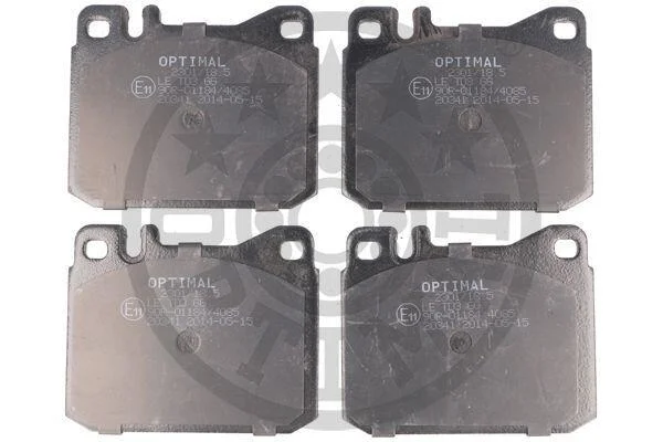 Тормозные колодки передние дисковые Optimal BP-23011 (фото 1)