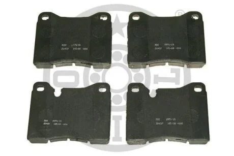 Гальмівні колодки дискові Optimal BP-23701